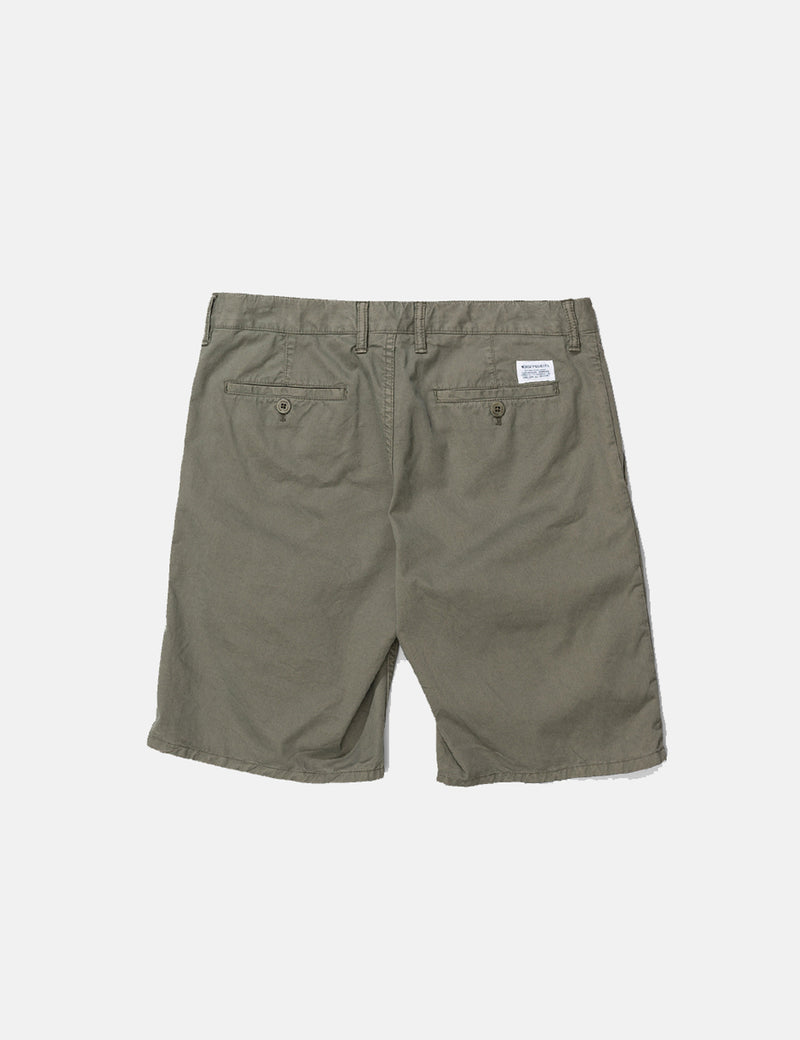 Norse Projects Aros Licht Twill Shorts - Getrocknete Olive