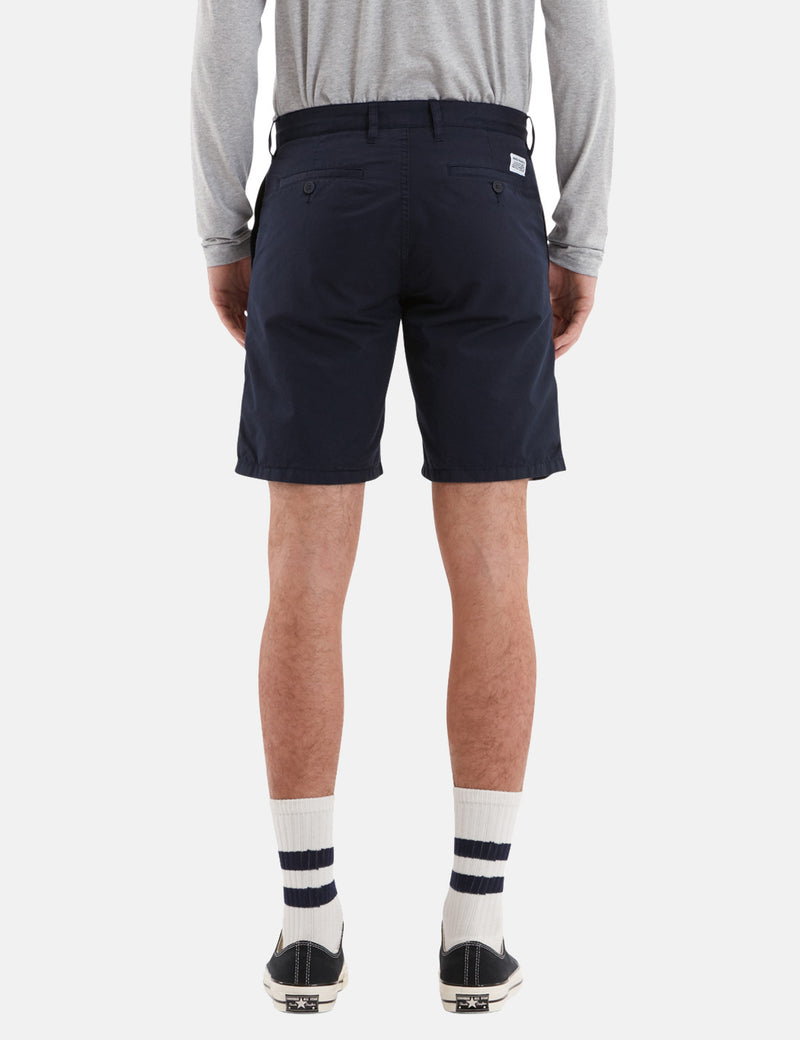 Norse Projects Aros Light TwillShorts-ダークネイビー