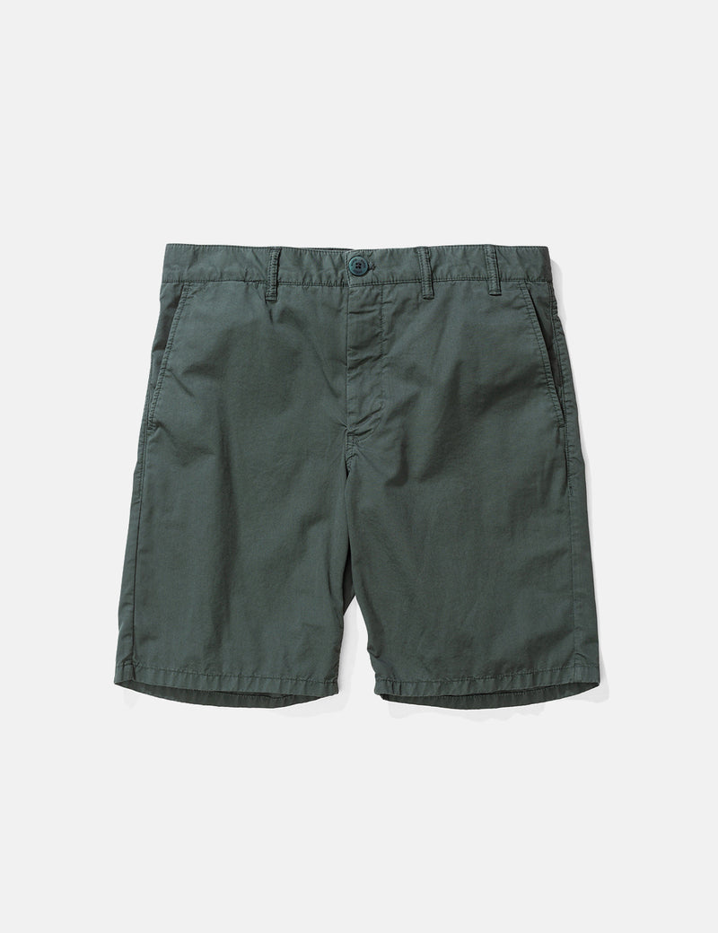 Short Norse Projects Aros Light Twill - Vert Bouteille