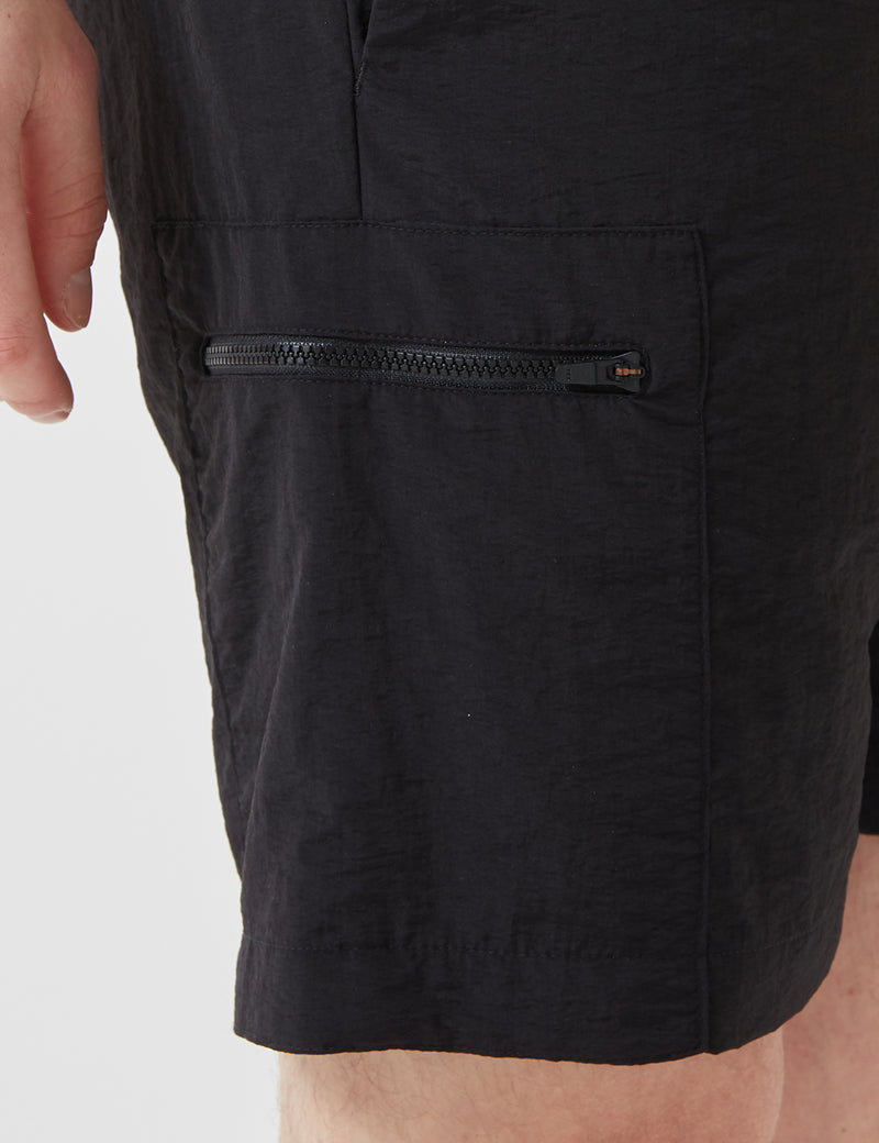 Norse Projects Luther Gerade Shorts - Schwarz