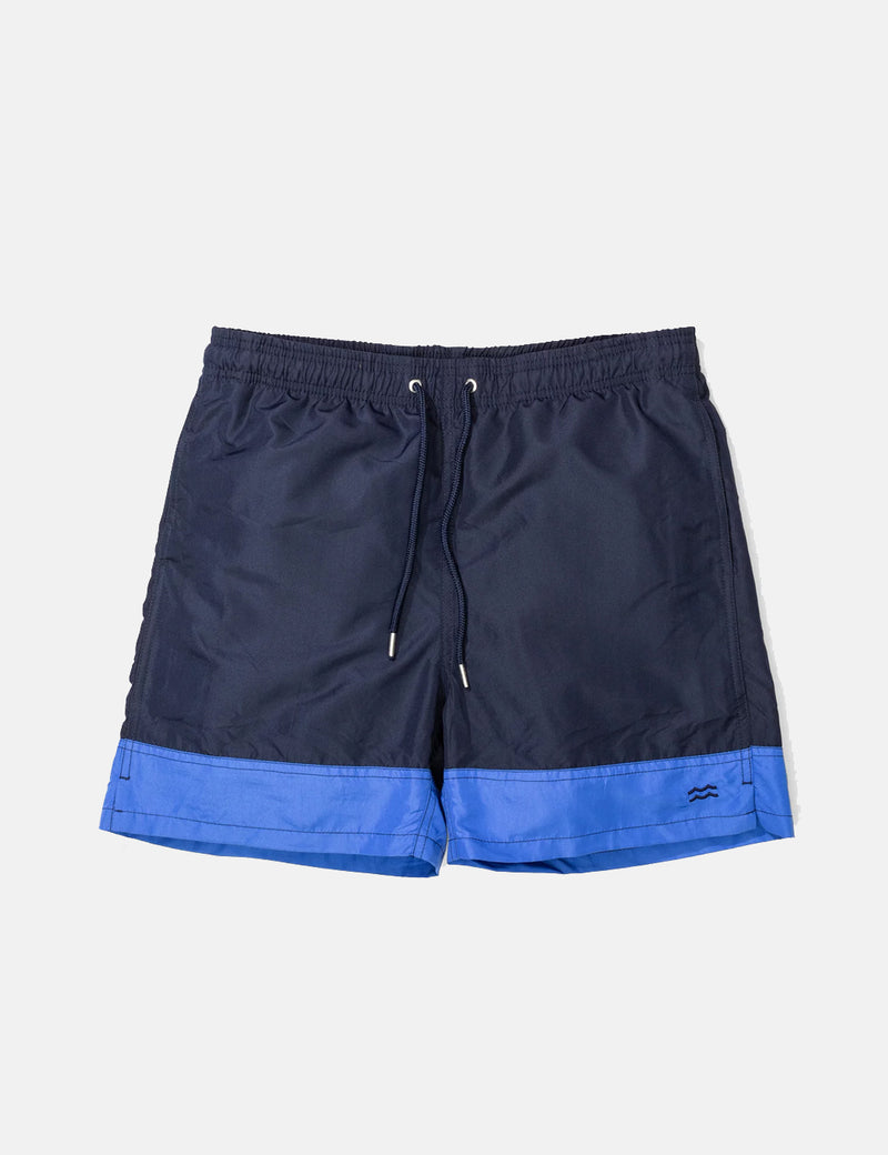 Norse Projects Hauge Block Swim Shorts - Dark Navy