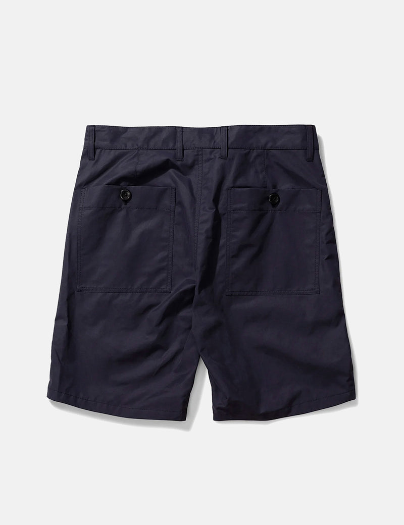 Norse Projects Aaro 60/40 Fatigue Short-다크 네이비 블루