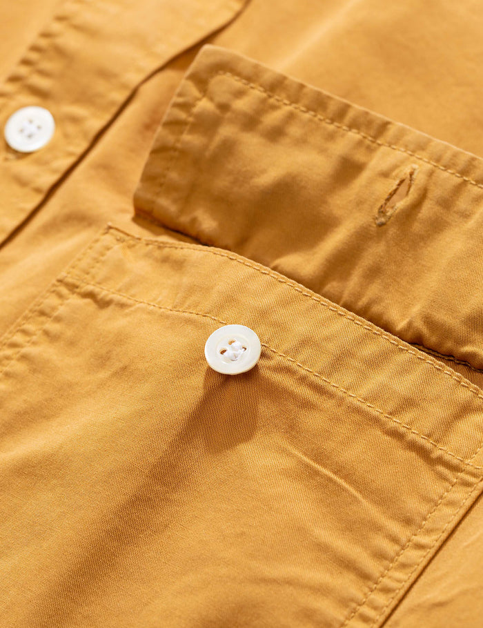 Norse Projects Villads Light Twill Overshirt - Montpellier Yellow