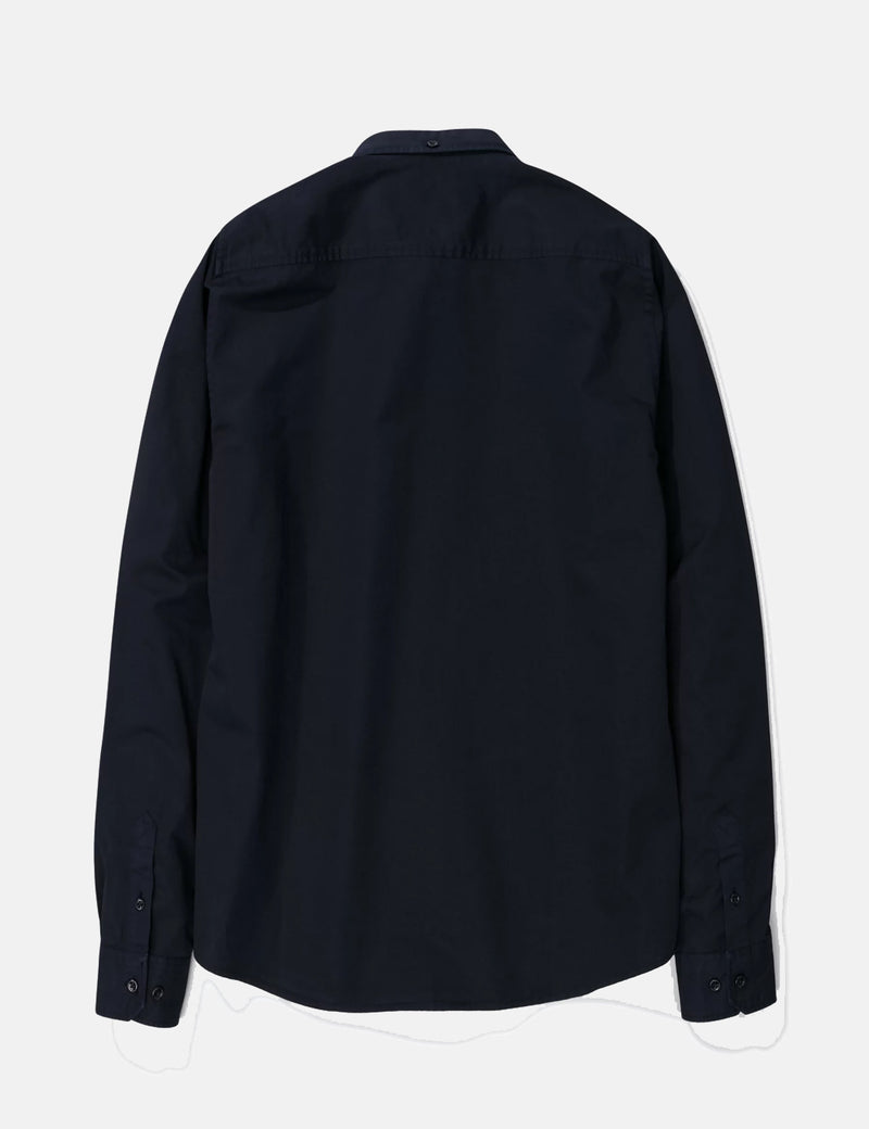 Norse Projects Anton Twill Shirt - Dark Navy Blue