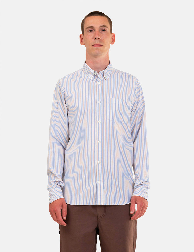 Chemise Oxford Norse Projects Anton - Clouded Blue