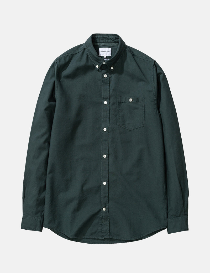 Chemise Oxford Norse Projects Anton - Spinnaker Green