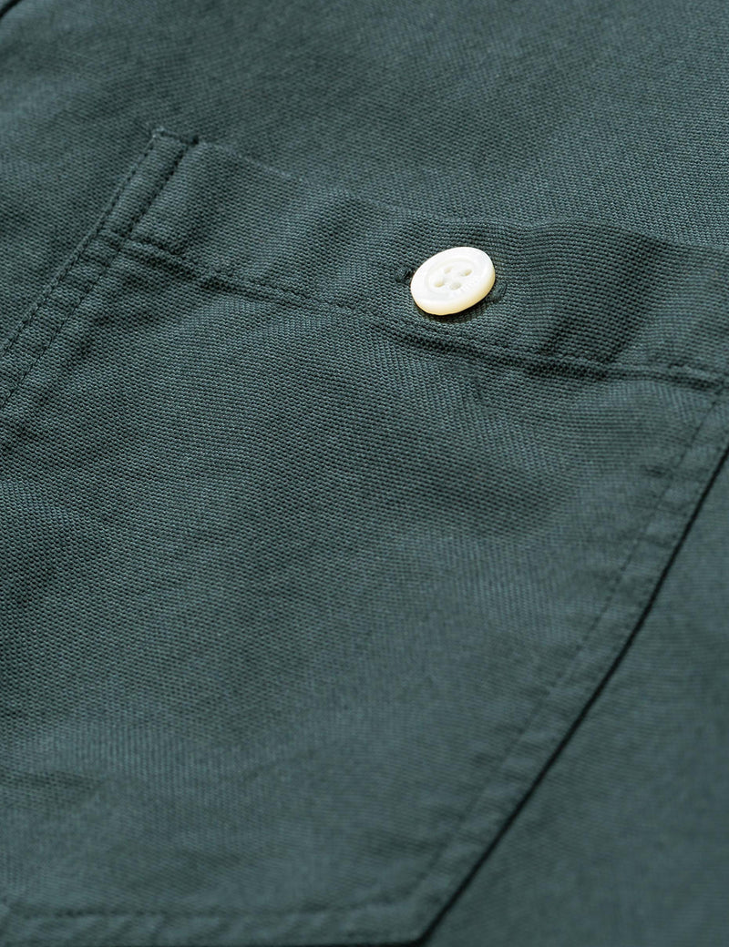 Norse Projects Anton Oxford Shirt - Spinnaker Green