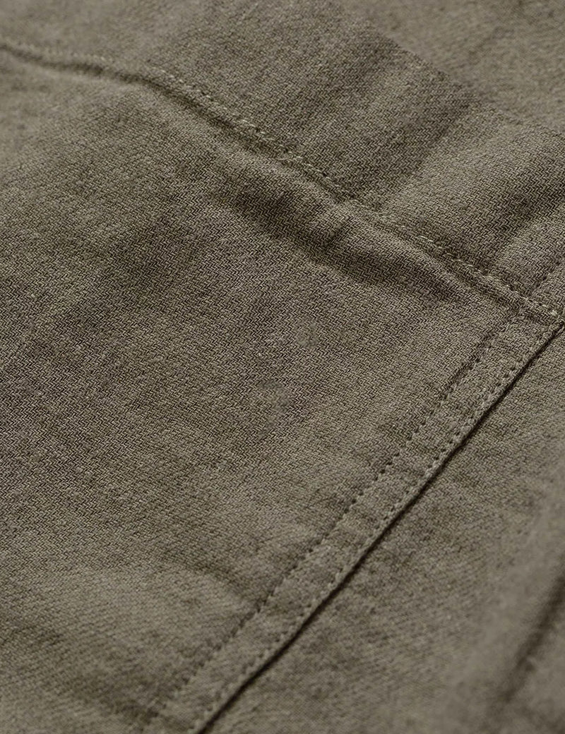 Norse Projects Oscar Half Placket Shirt - Ivy Green