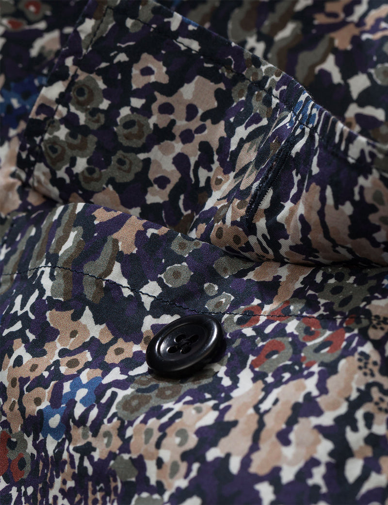 Norse Projects MadsLibertyプリントジャケット-アイビーグリーン