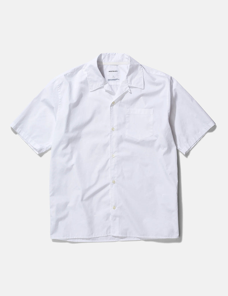 Norse Projects Carsten Poplin Shirt - White
