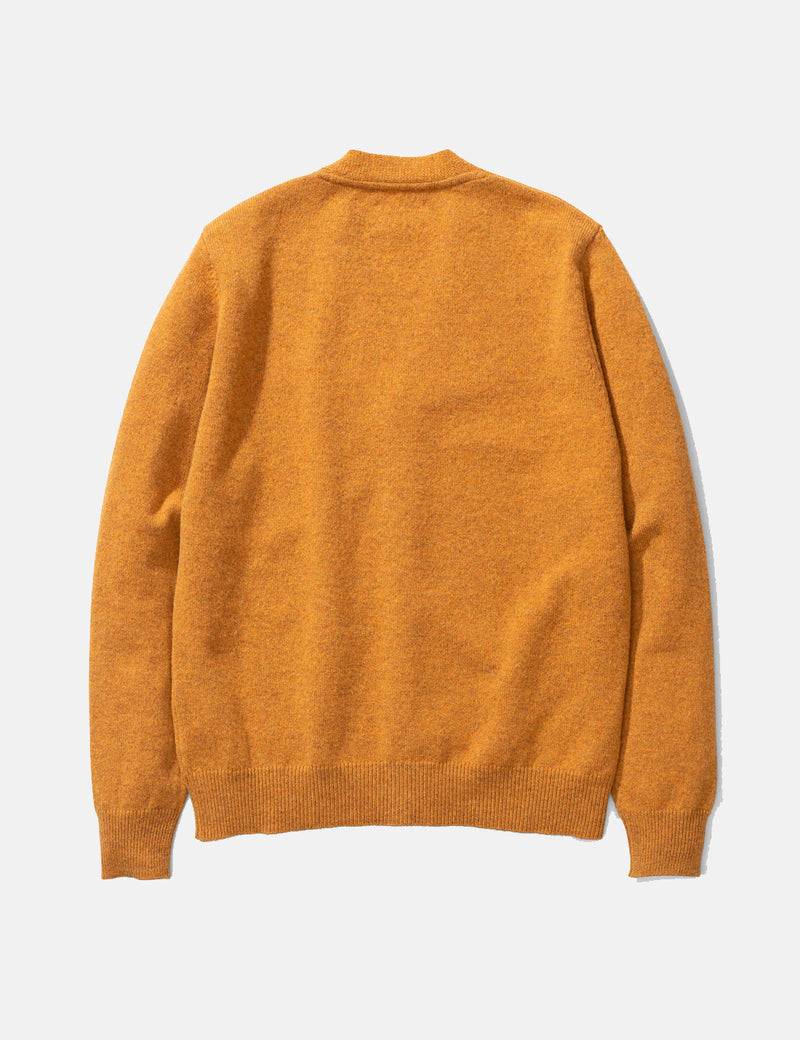Norse Projects Adam Cardigan (Wolle) - Montpellier Gelb