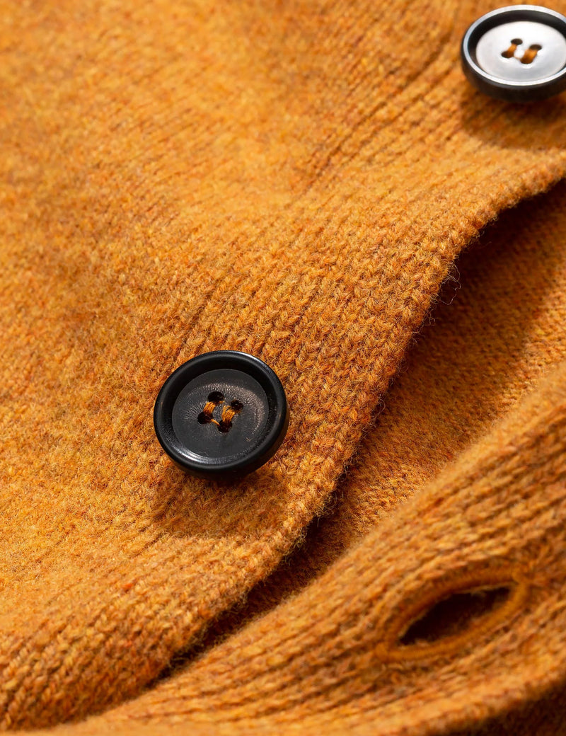 Norse Projects Adam Cardigan (Wool) - Montpellier Yellow