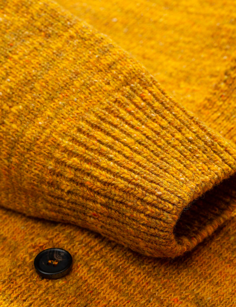 Norse Projects Adam Cardigan Neps - Montpellier Yellow