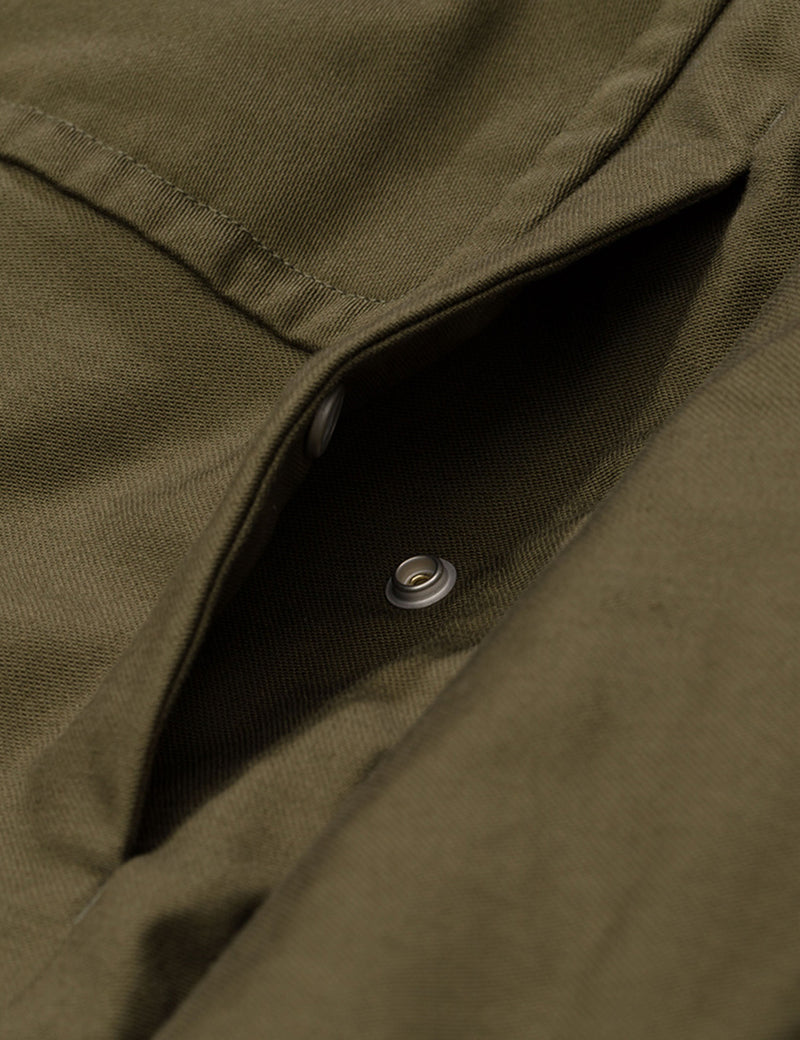 Norse Projects Tyge Broken Twill Jacket - Dried Olive