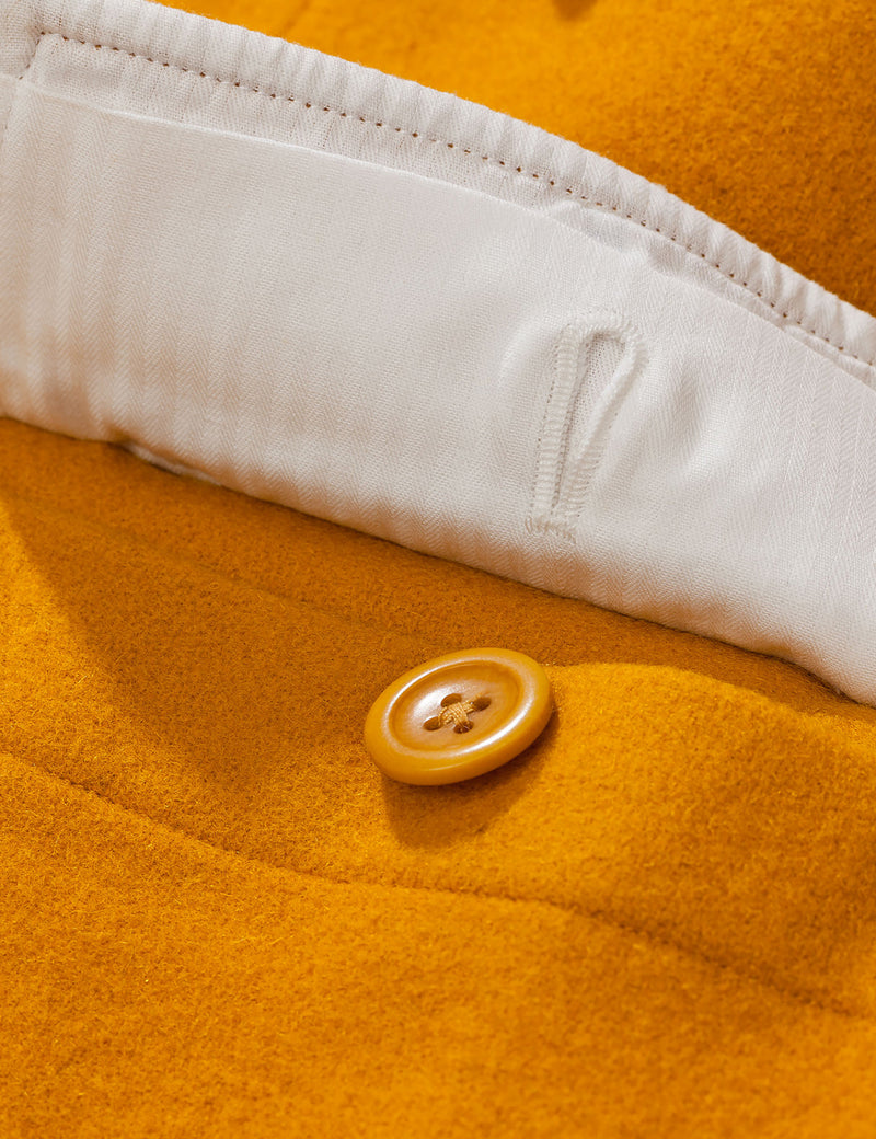 Norse Projects Kyle Wool Jacket-Mustard Yellow