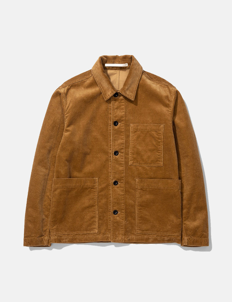 Norse Projects Tyge Chemise En Velours Côtelé - Kaki Utilitaire