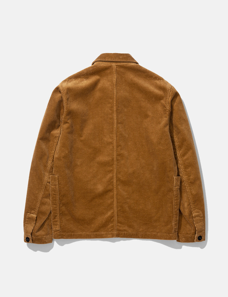 Norse Projects Tyge Chemise En Velours Côtelé - Kaki Utilitaire