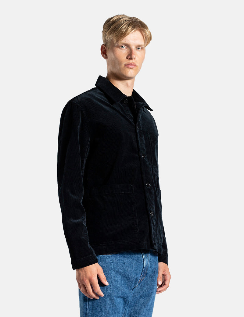 Norse Projects Tyge Corduroy Shirt - Dark Navy