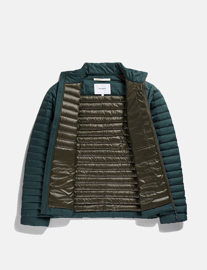 Norse Projects Alta Light Down Pertex Jacket - Forest Green