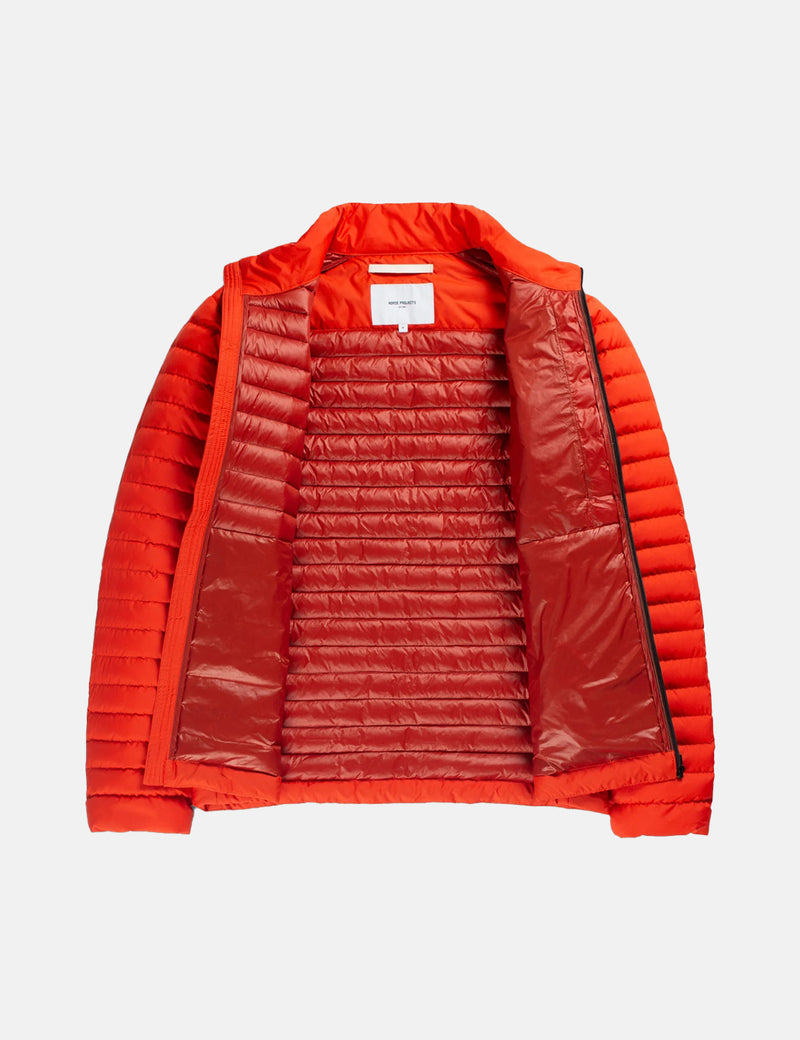 Norse Projects Alta Light Down Pertex Jacket - Rescue Orange