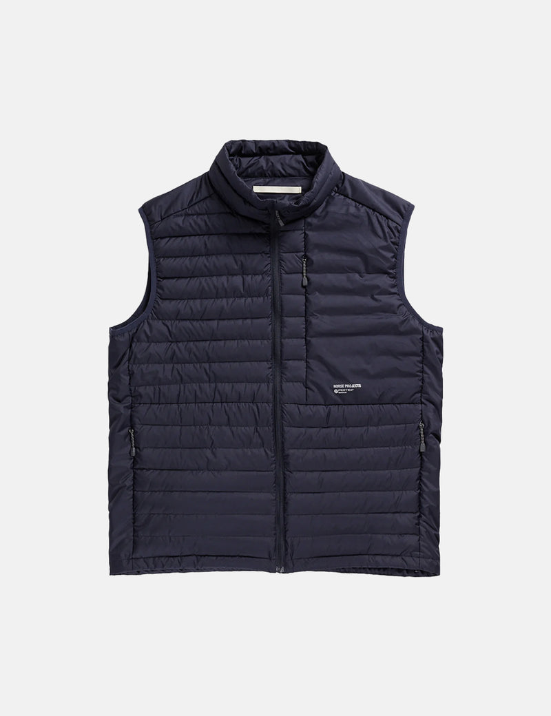 Gilet Norse Projects Birkholm Light Down Pertex - Bleu Marine Foncé