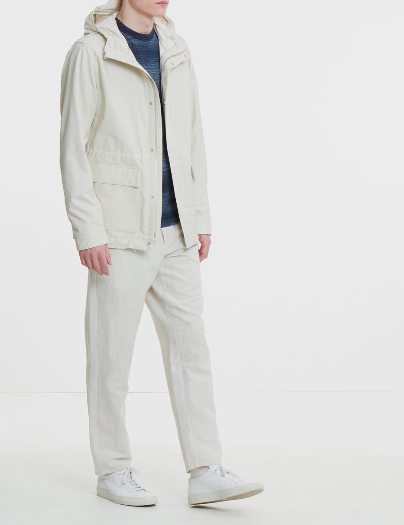 Norse Projects Nunk Summer Cotton Jacket - Ecru