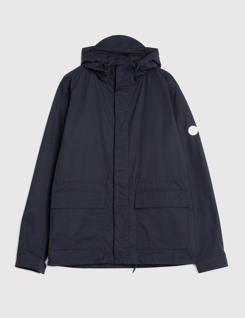 Norse Projects Nunk Summer Cotton Jacket - Navy Blue