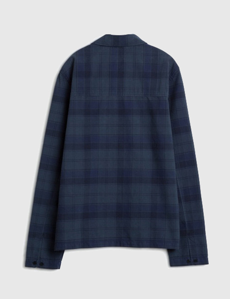 Norse Projects Elliot Jacket - Navy Check