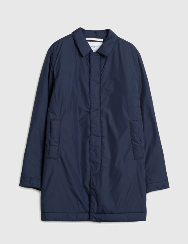 Norse Projects Thor Padded Coat - Navy