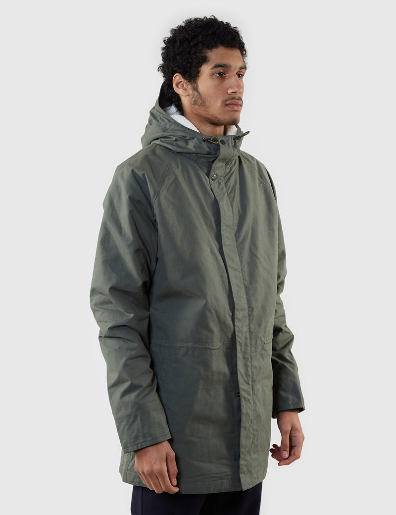 Norse Projects Lindisfarne Classic Parka - Dried Olive