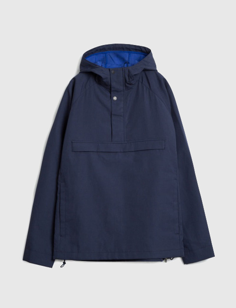 Norse Projects Frank RainAnorak-海軍