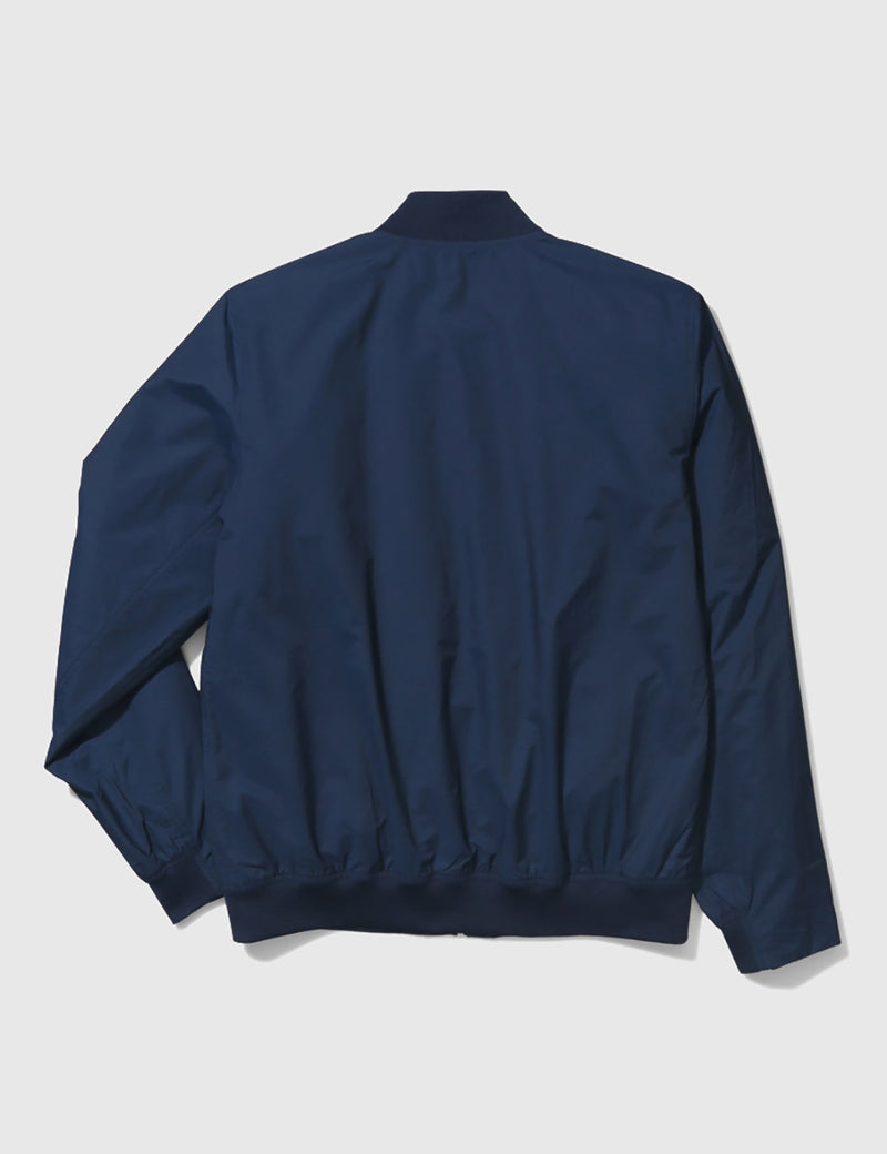 Norse Projects Ryan Bomber Jacket - Navy Blue