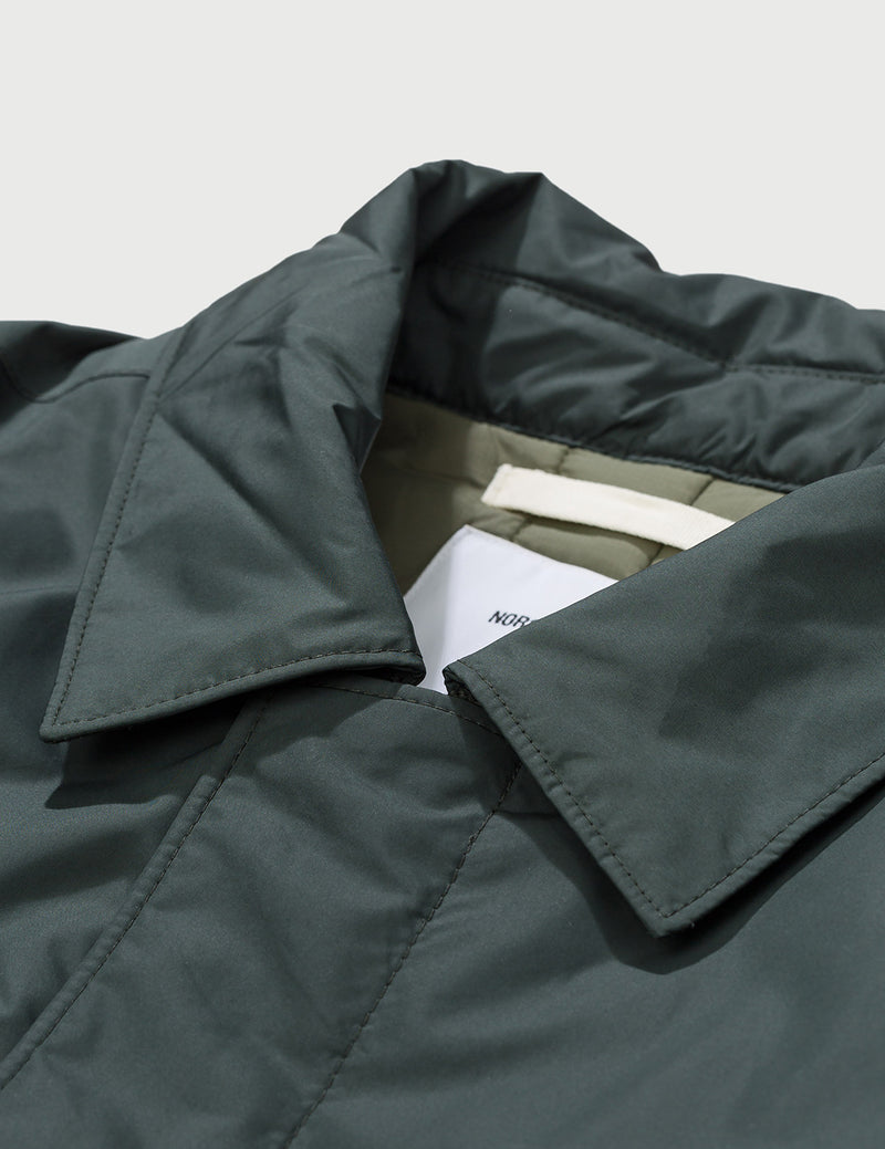 Norse Projects Thor Nylon Jacket - Moss Green