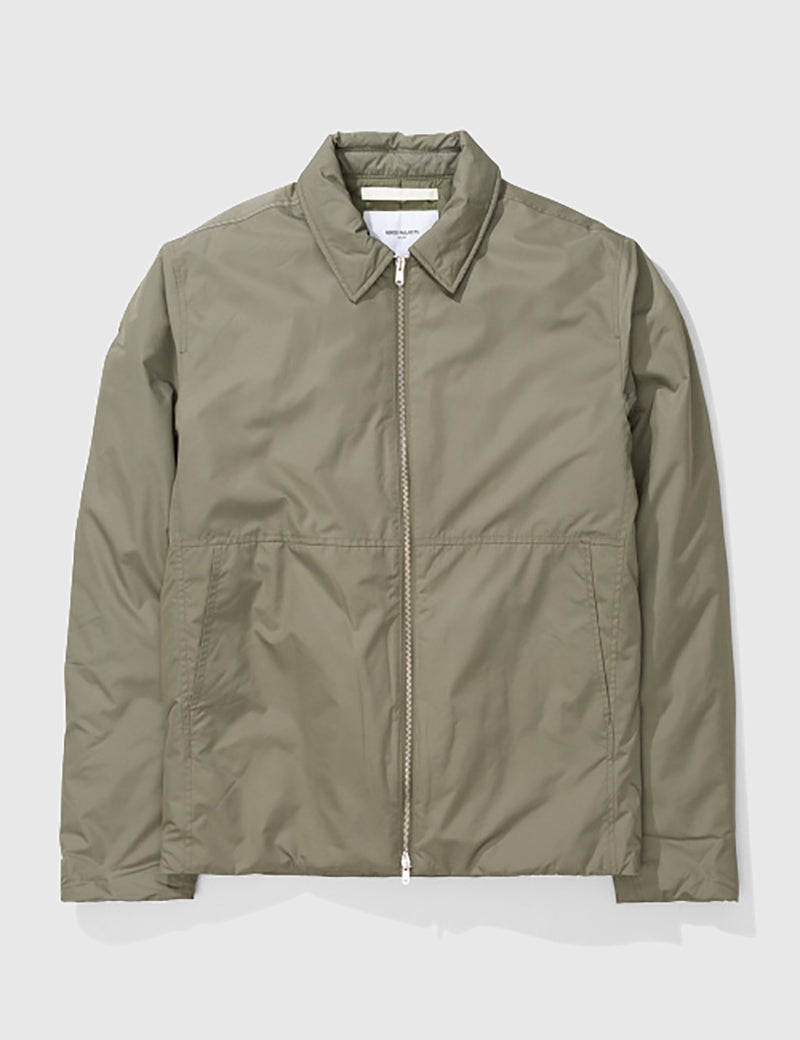 Norse Projects Elliot Nylon Jacket - Lichen Green