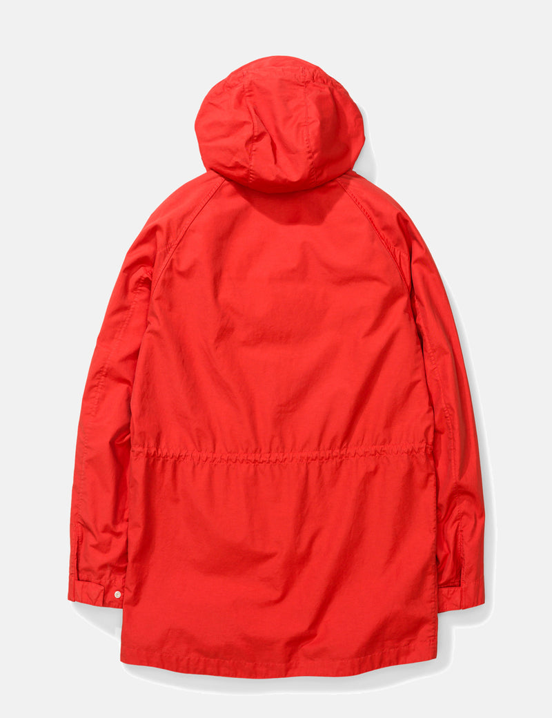 Norse Projects LindisfarneGMDジャケット-コーラルレッド