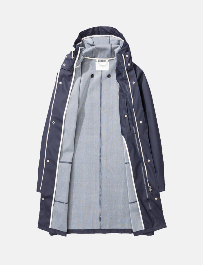 Norse Projects x ElkaEliasレインジャケット-ダークネイビー