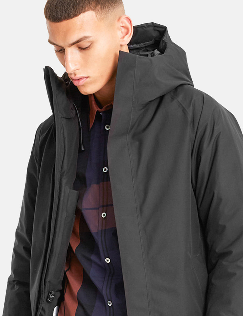 Norse Projects Rokkvi4.0ゴアテックスジャケット-ブラック