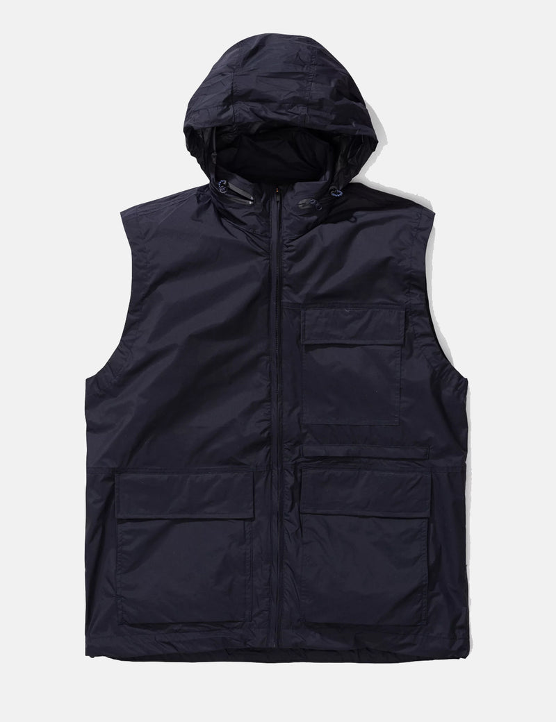 Norse Projects Birkholm Gilet (Shell) - Dark Navy Blue