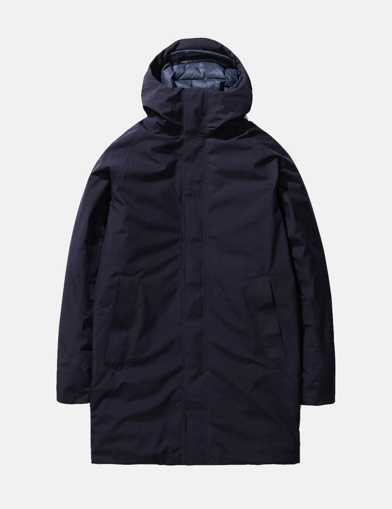 Norse Projects Rokkvi5.0ゴアテックスジャケット-ダークネイビーブルー