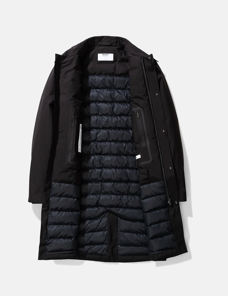 Norse Projects Thor Down-Gore-Tex-Jacke - Schwarz
