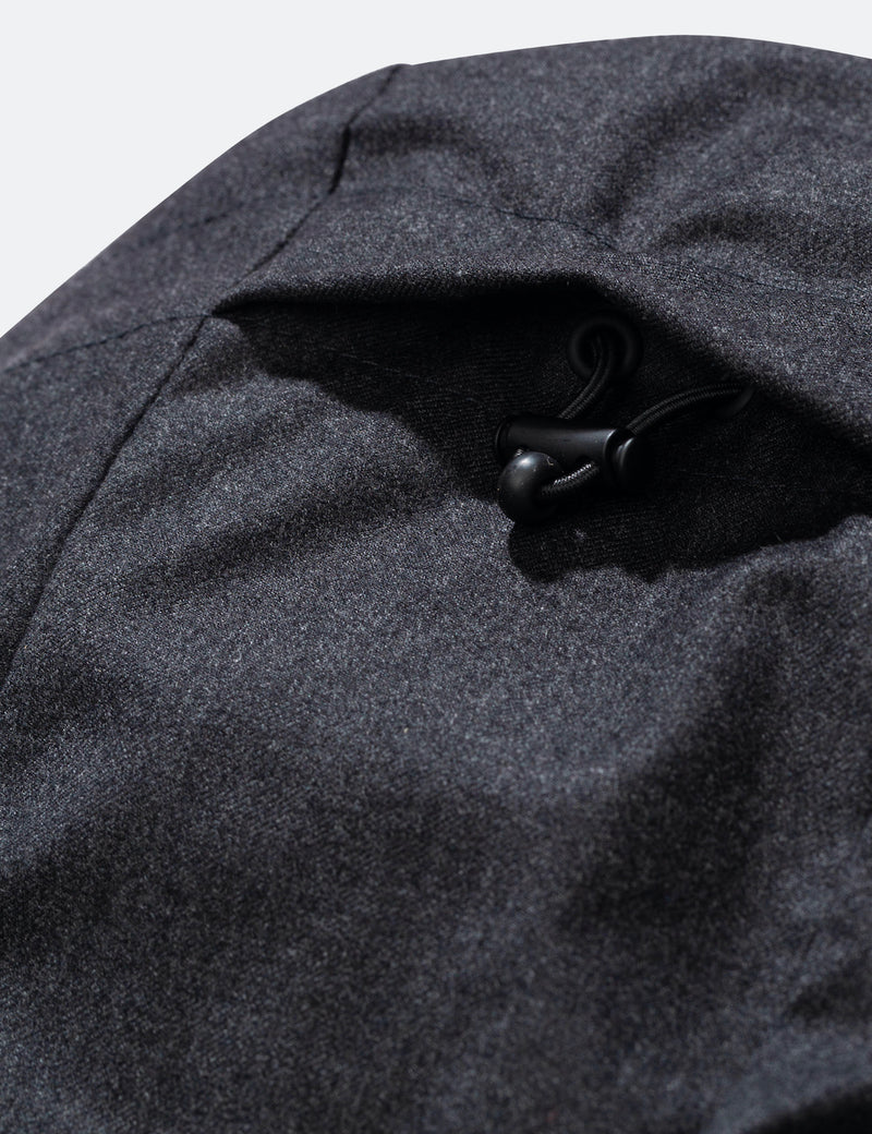 Norse Projects Rokkvi 5.0 Technical Wool Jacket-Charcoal Melange