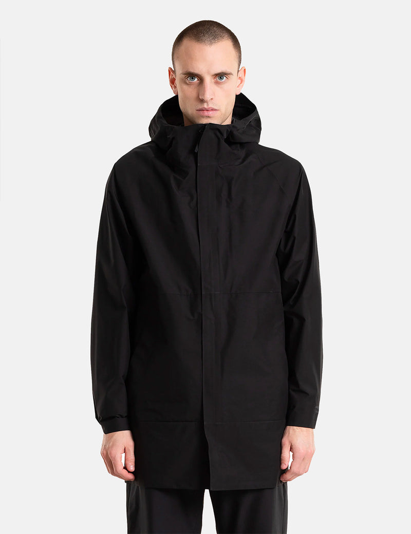 Norse Projects Bergen Shell Gore Tex 2.0 재킷-블랙