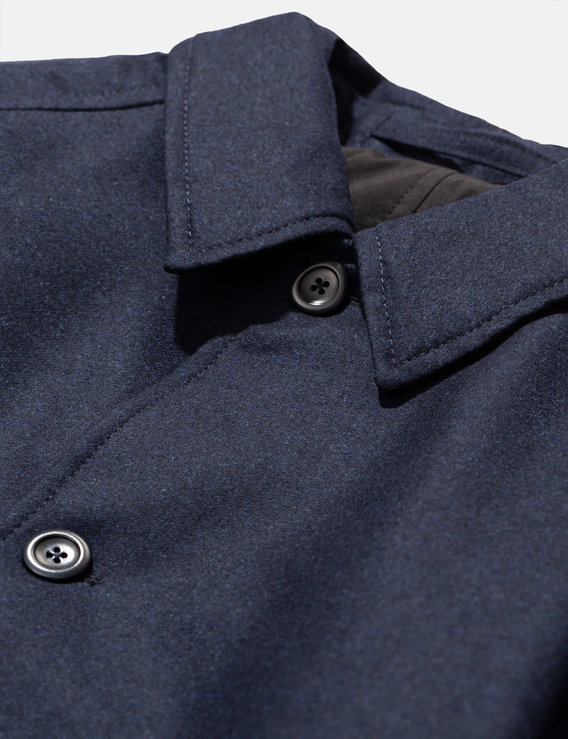 Norse Projects Svalbard Infinium Gore Tex Reversible Jacket - Dark Navy Blue