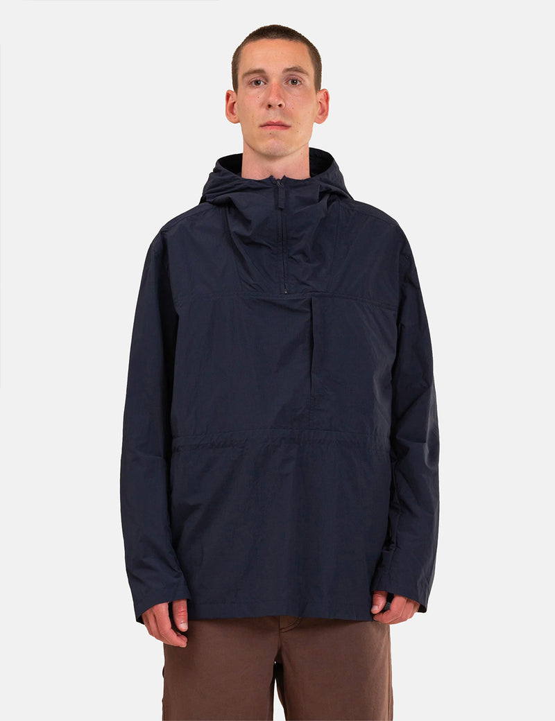 Norse Projects Kiruna PackableSmock-ダークネイビーブルー