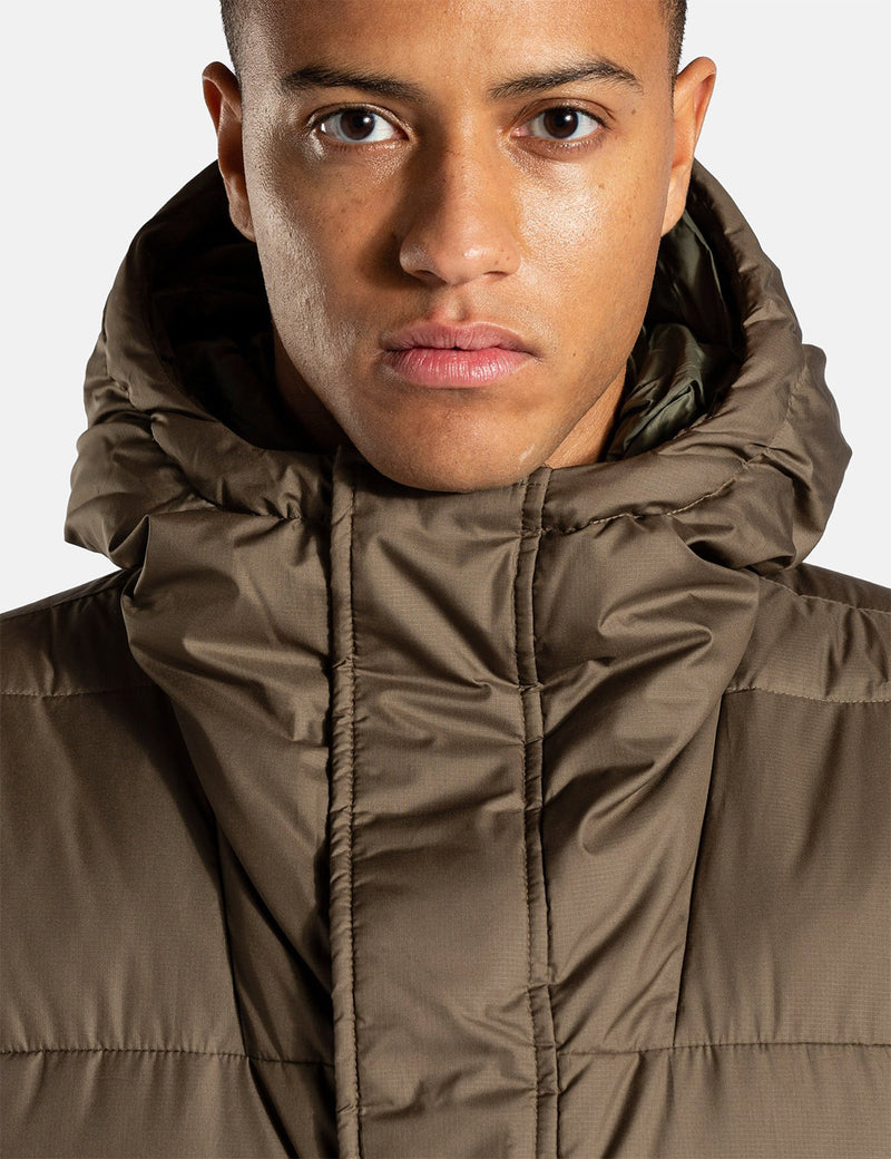 Norse Projects Willum Down Pertex Quantum Jacket - Shale Stone