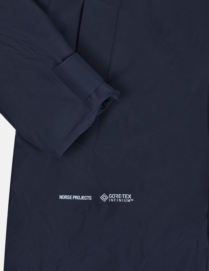 Norse Projects Thor Gore-Tex Infinium 2.0 Mac - Bleu Marine