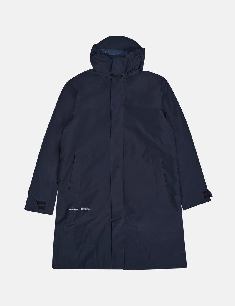 Norse Projects Thor Gore-Tex Infinium 2.0 Mac - 다크 네이비