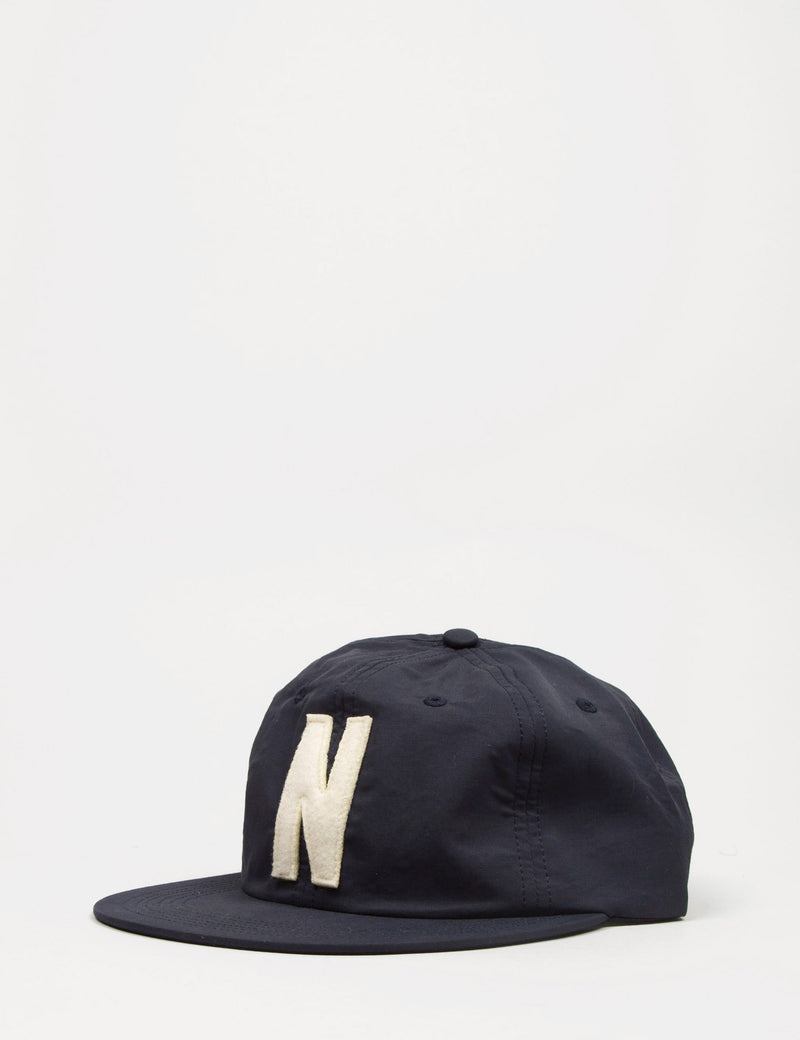 Norse Projects Summer Cotton 6-Panel Cap - Navy Blue