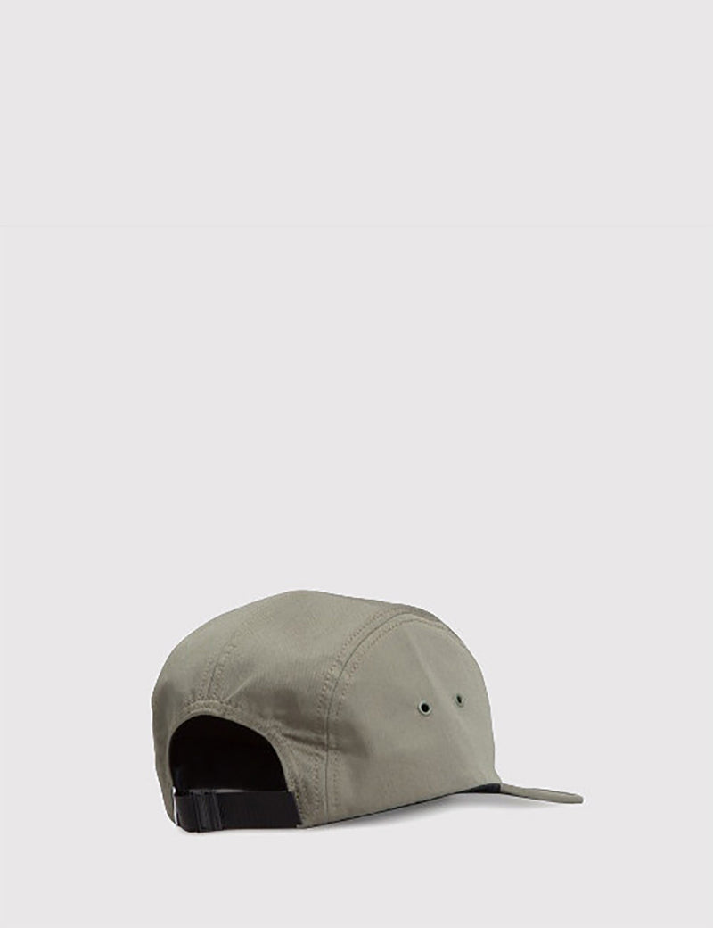 Norse Projects Cotton Gabardine 5-Panel Cap - Dried Olive
