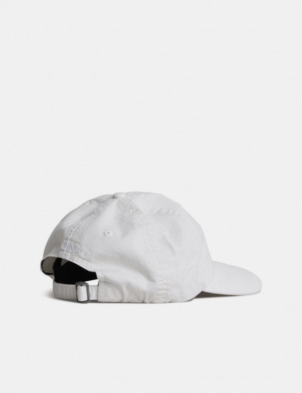 Norse Projects Twill Curved Peak Cap - Ecru